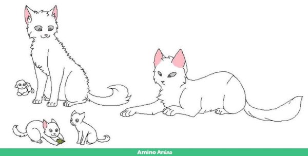 Лайны котов воителей семья