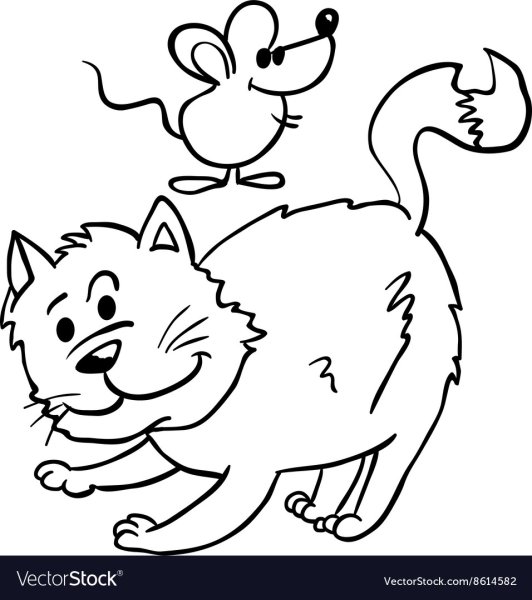 Кот и мышка