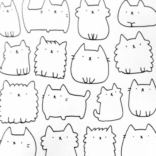 Каракули котики