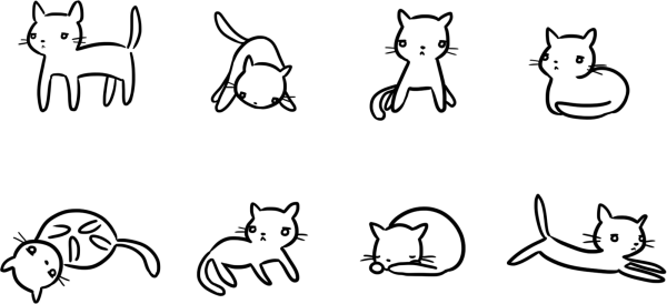 Дудл кошки