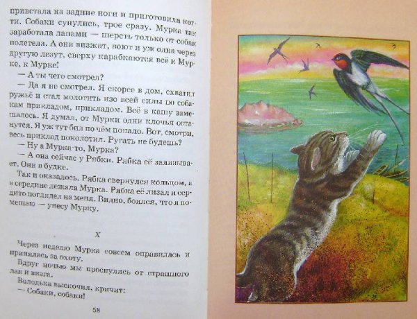 Книга Житков Беспризорная кошка