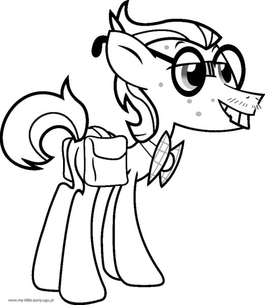 My little Pony буря раскраска