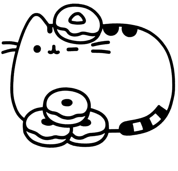Кошка для раскрашивания