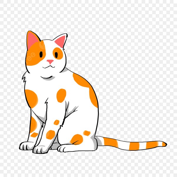 Оранжевая кошка мультик