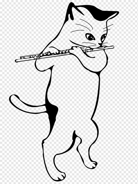 Кошка кларнет
