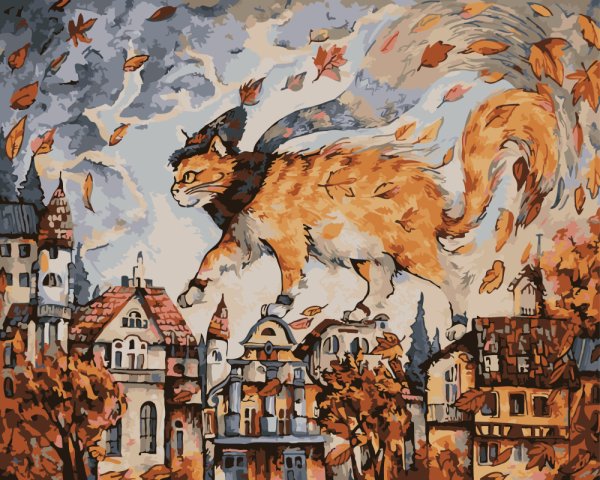 Питерские коты на крыше