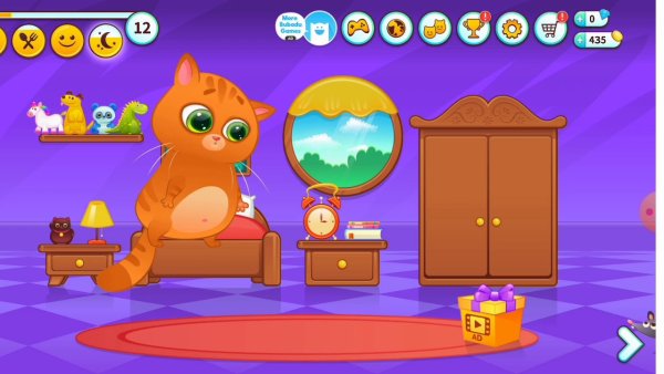 Игра рыжий кот БУБУ