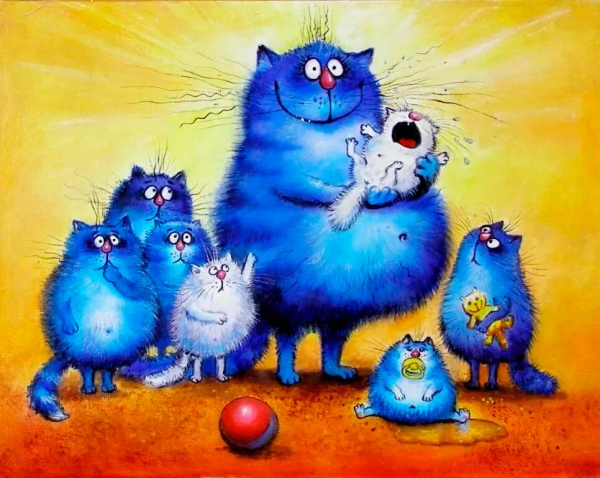 Коты Ирины Зенюк
