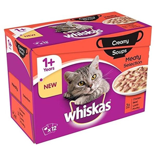 Whiskas корм 2-12