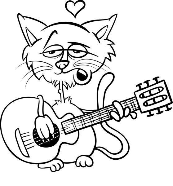 Кот поет