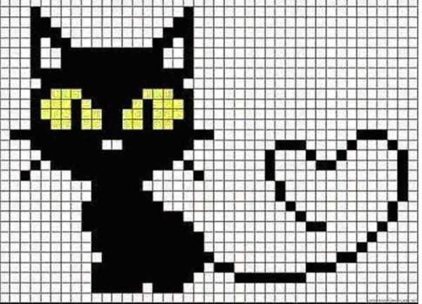 Рисунки по клеткам
