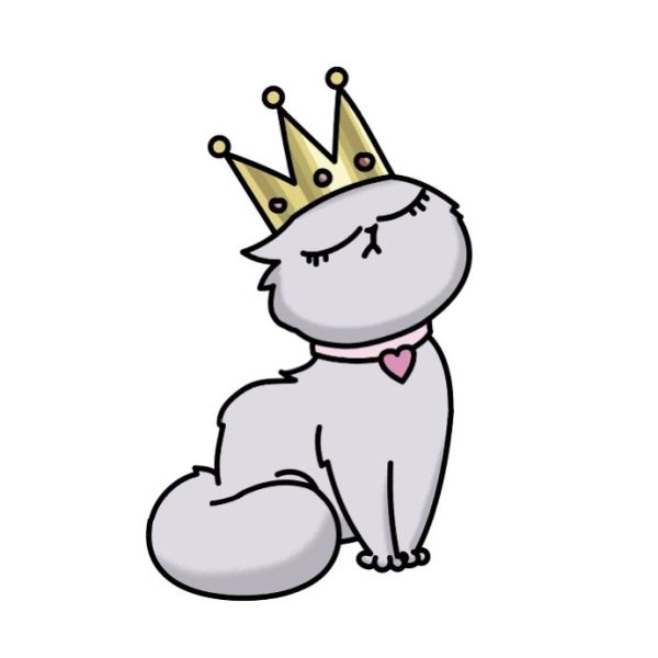 Кошка в короне
