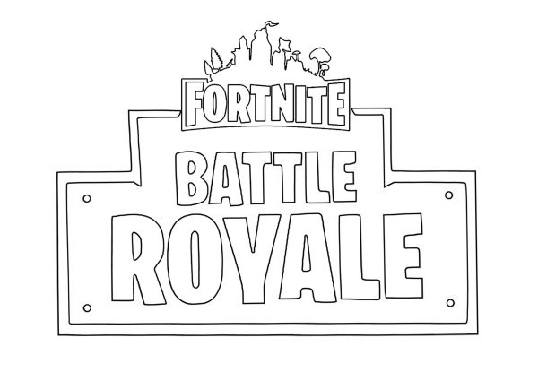Раскраски Fortnite Battle Royale
