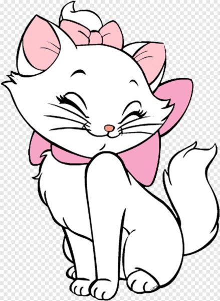 Раскраска кошечка