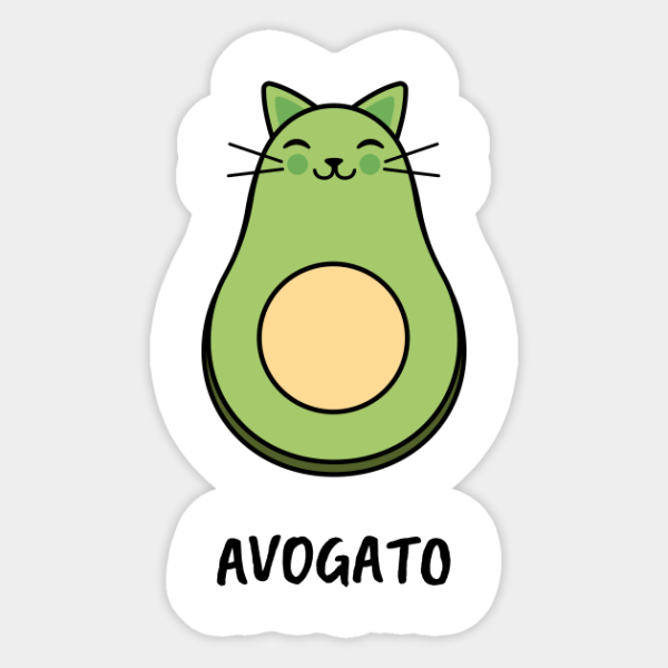 Авокадо кошечка
