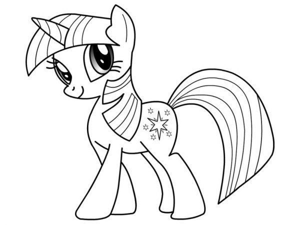 Devar. Живая раскраска “Мой маленький пони. Девочки из Эквестрии: Искорка, Флаттершай и Рарити”