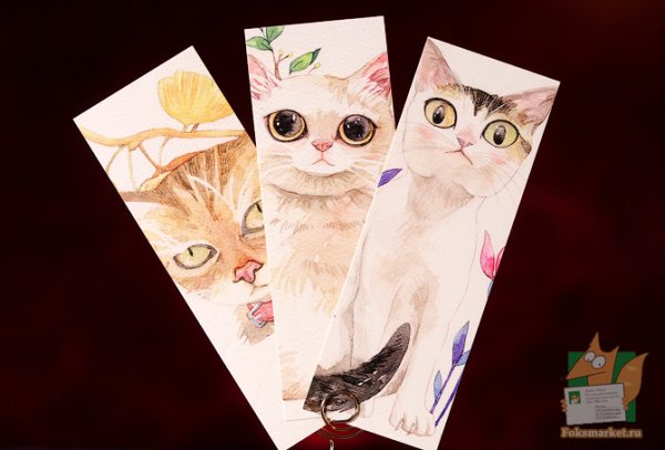 Раскраски закладка кот (46 фото)