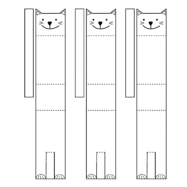 Развертка кошки