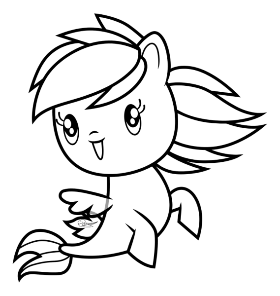 Cutie Mark Crew раскраска