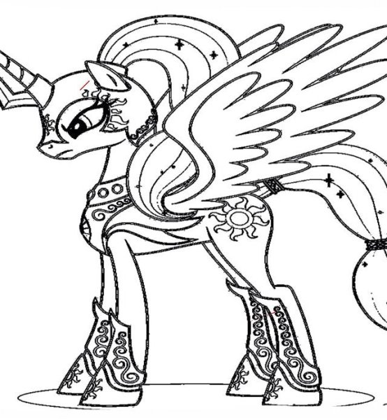 My little Pony New Generation раскраска
