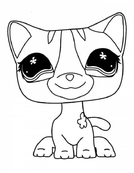 Раскраска Littlest Pet shop
