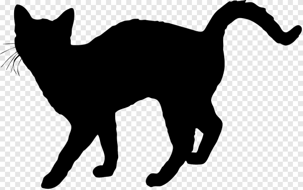 Силуэт кота