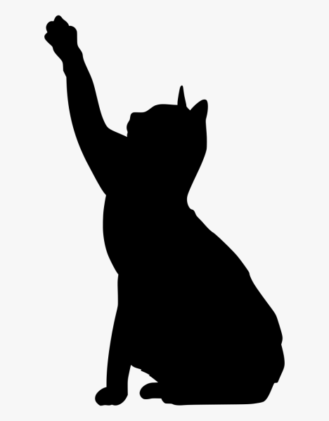Силуэт кошки