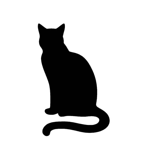 Силуэт кота
