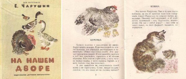 Чарушин кот и рыбки