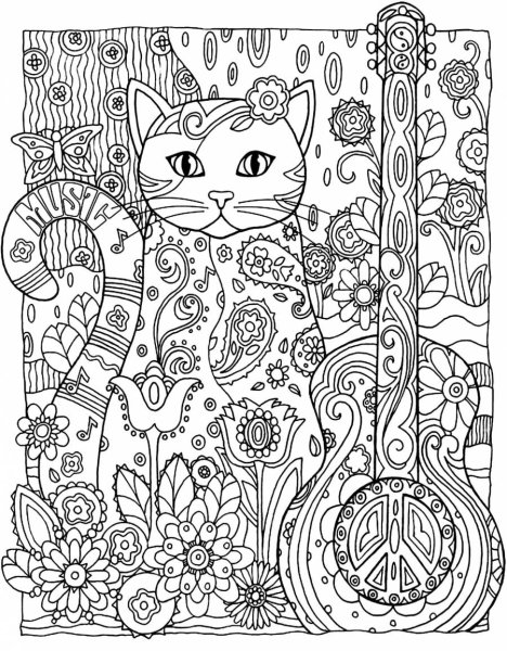 Мандала котик