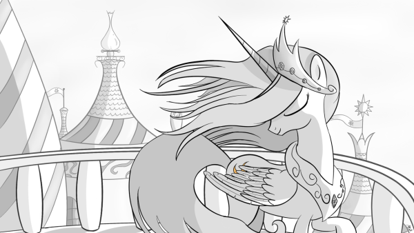 Кантерлот раскраска