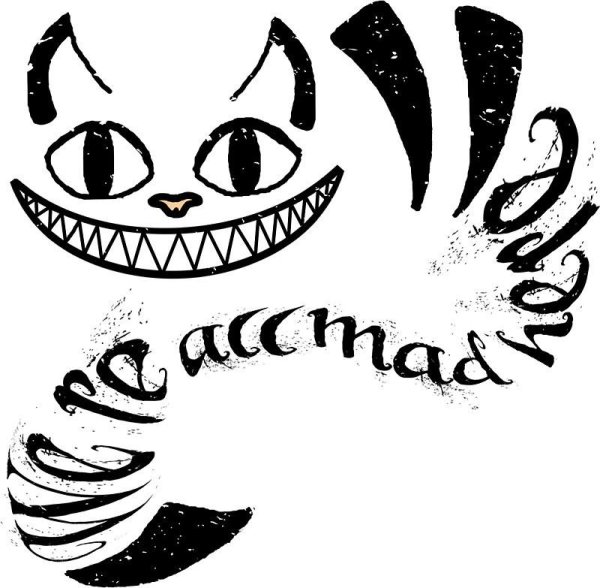 Улыбка Чеширского кота Графика