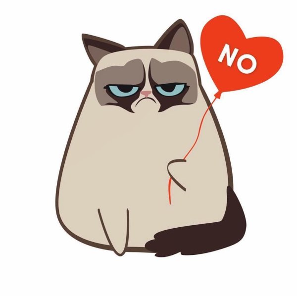 Grumpy Cat с днем рождения