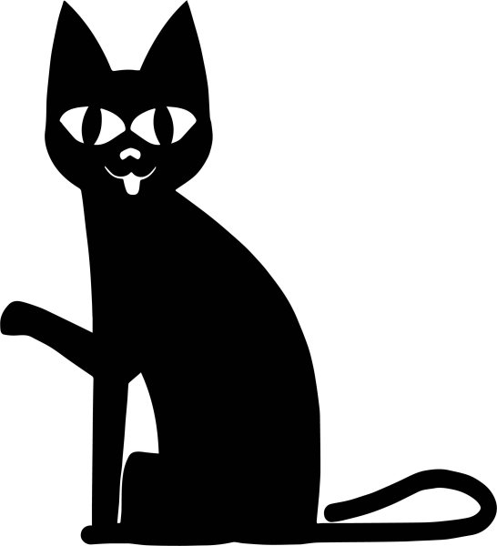 Черная кошка