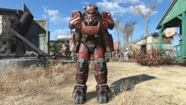 Атомные коты Fallout 4 силовая броня