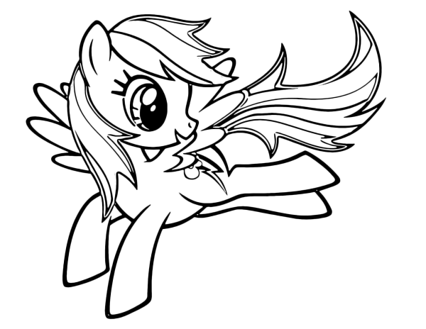 My little Pony раскраска