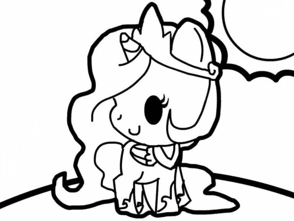 My little Pony раскраска