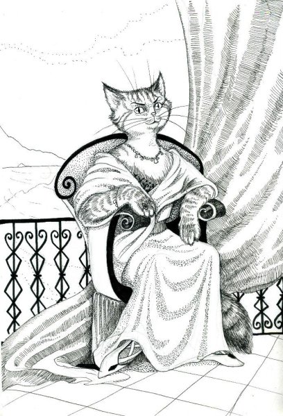 Кошка кларнет