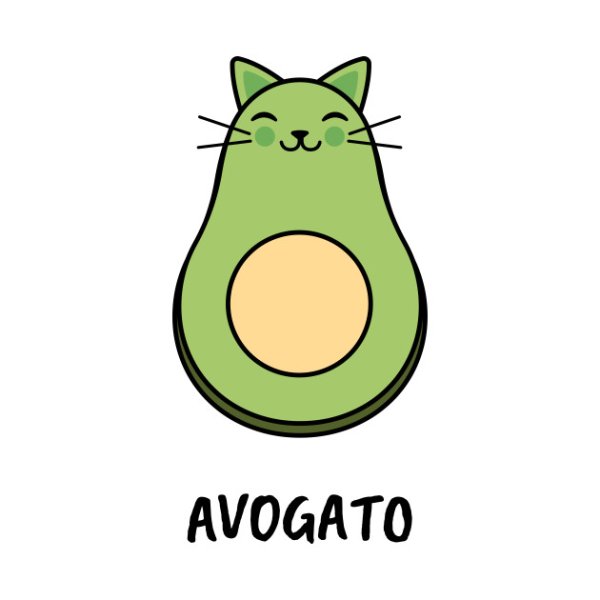 Авокадо кот
