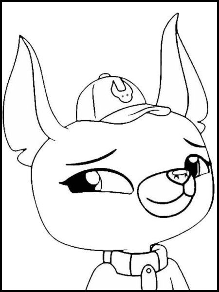 Unicorn Butterfly Kitty Coloring Pages