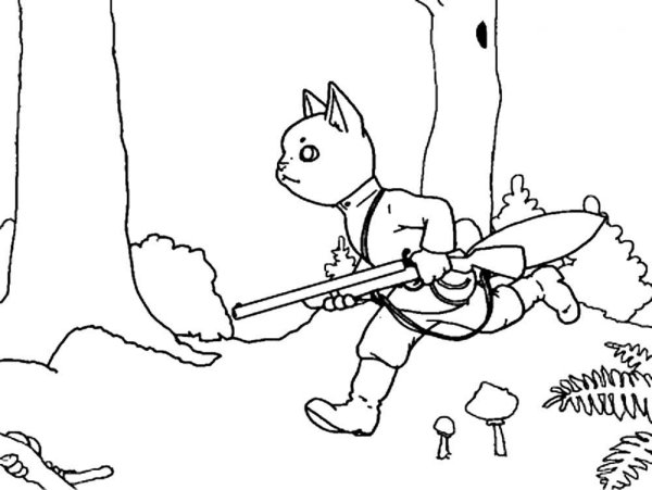 Кот с гуслями