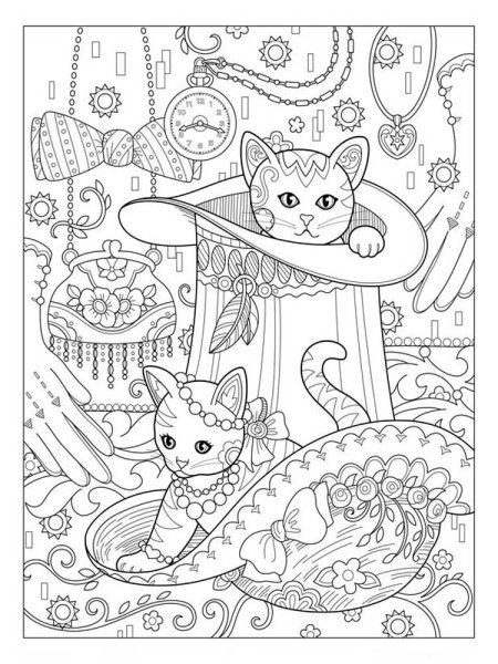 Коты Воители лайн кошка