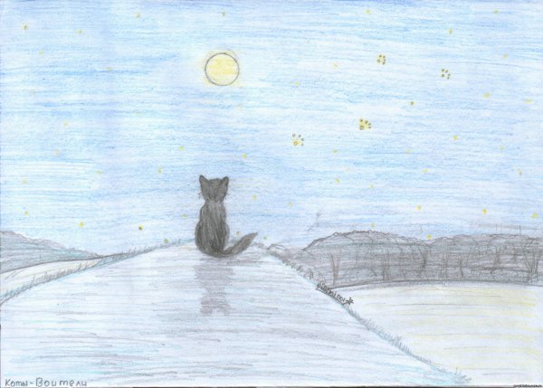 Кот Епифан рисунок
