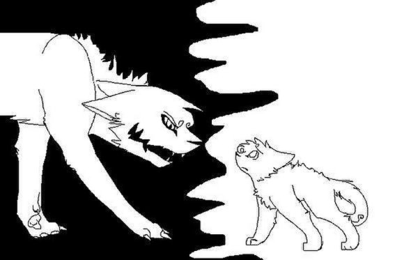 Коты Воители лайн смерть