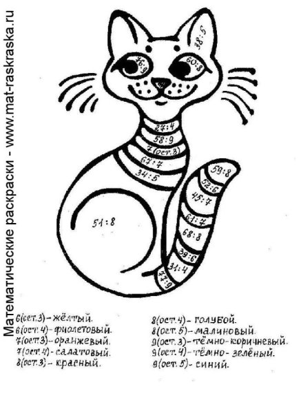 Математическая раскраска