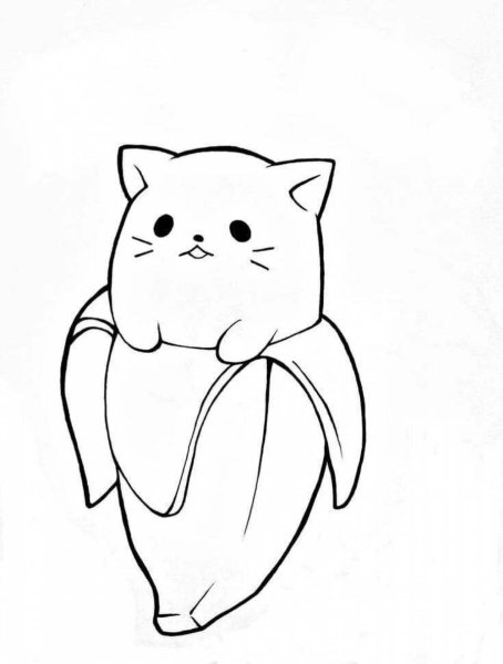 Кошки. Раскраска