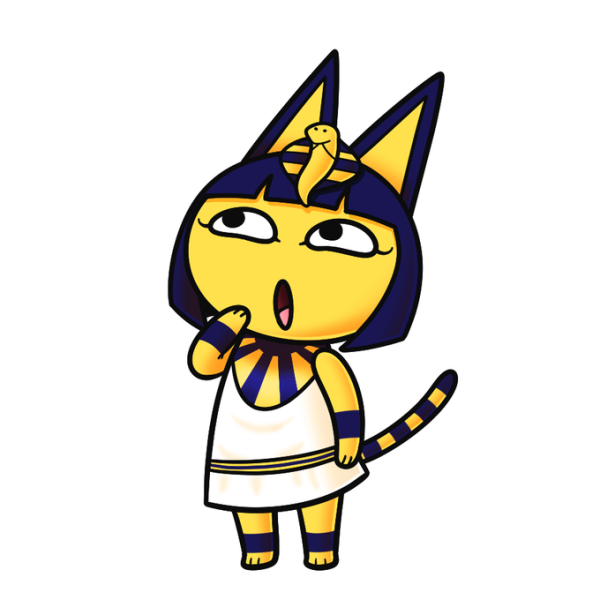 Ankha Zone кошка