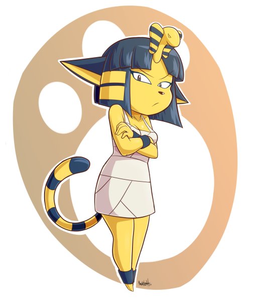 Энимал Кроссинг Ankha