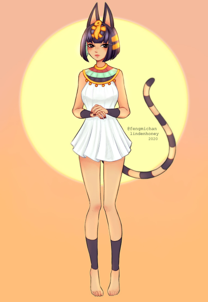 Ankha humanization