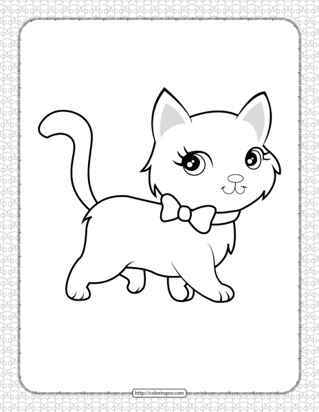 One a Cat раскраска